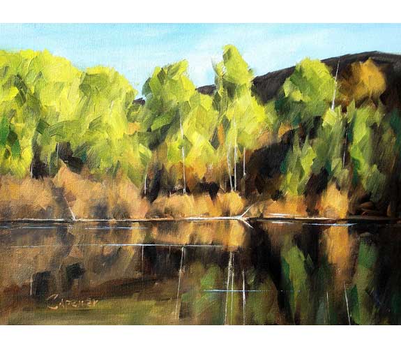 "Pearrygin Lake #2" by Cal Capener